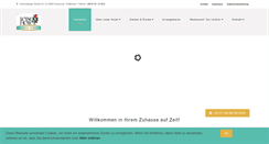 Desktop Screenshot of leinehotel.de
